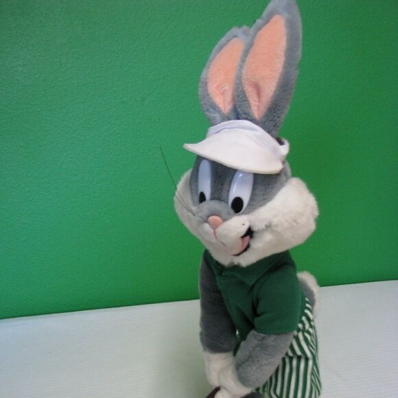 Vintage Bugs Bunny Golfer 50th Anniv. Plushie - Picture 2 of 8